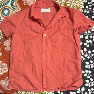 Old Navy Kid’s Coral Shirt Size S 6-7